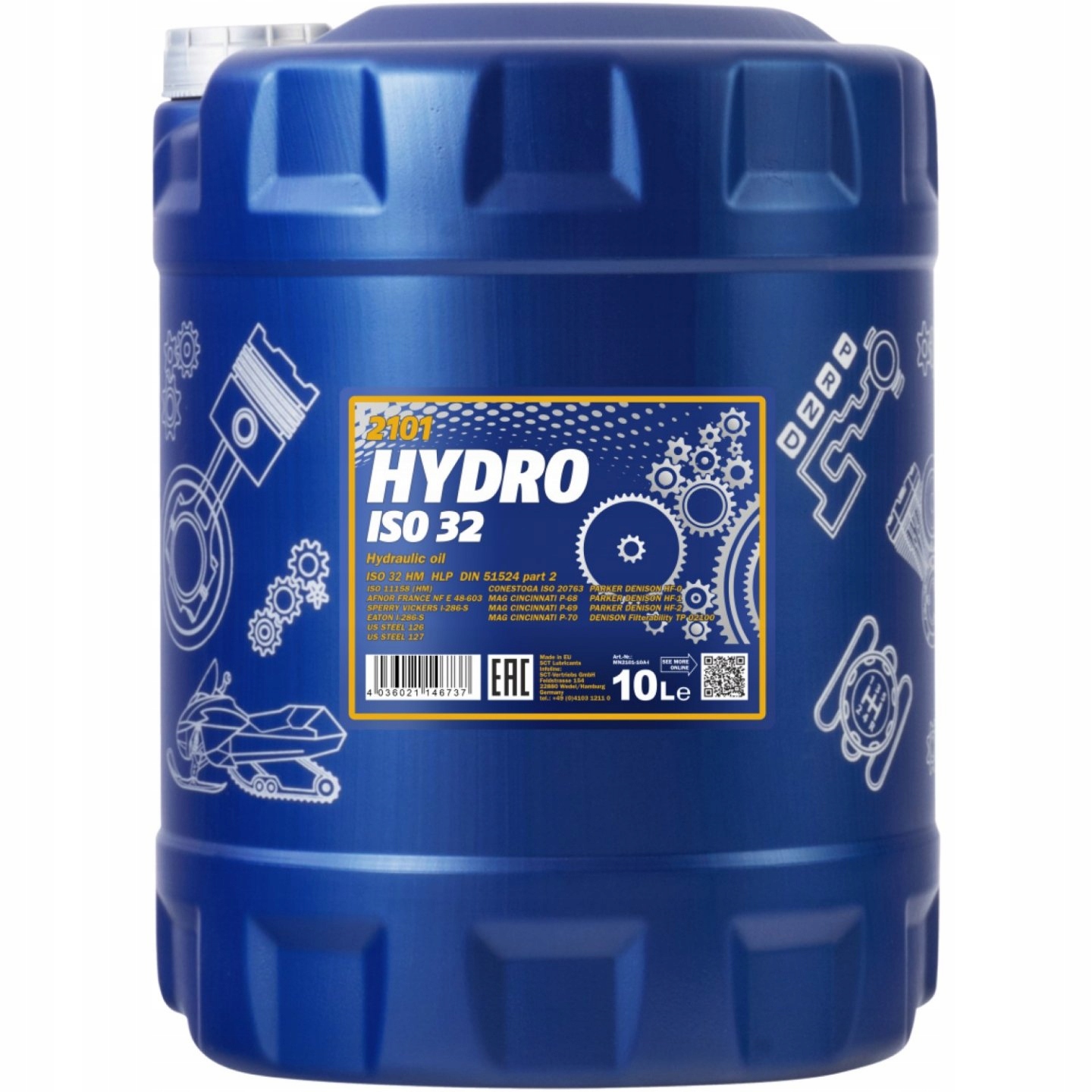 

Olej Hydrauliczny Mannol Hlp 32 ISO32 2101 10L