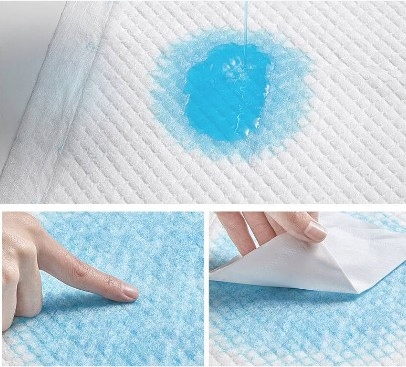 Podkłady Higieniczne do Przewijania BIGPACK 15 szt CHŁONNE 40x60 PRZYLEPCE Liczba sztuk w opakowaniu 15 szt.