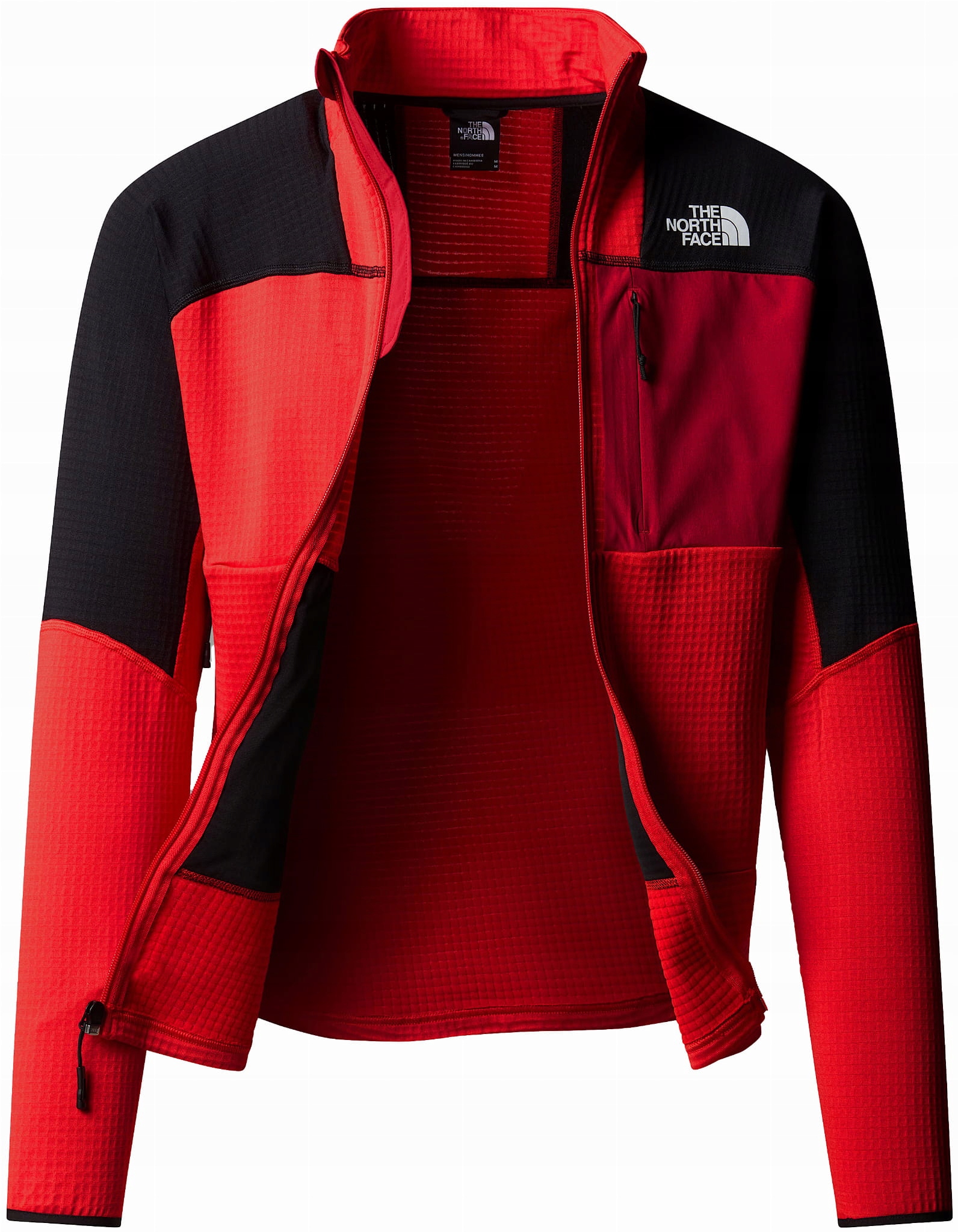 The North Face bluza polarowa męska termoaktywna rozpinana sportowa Polarte