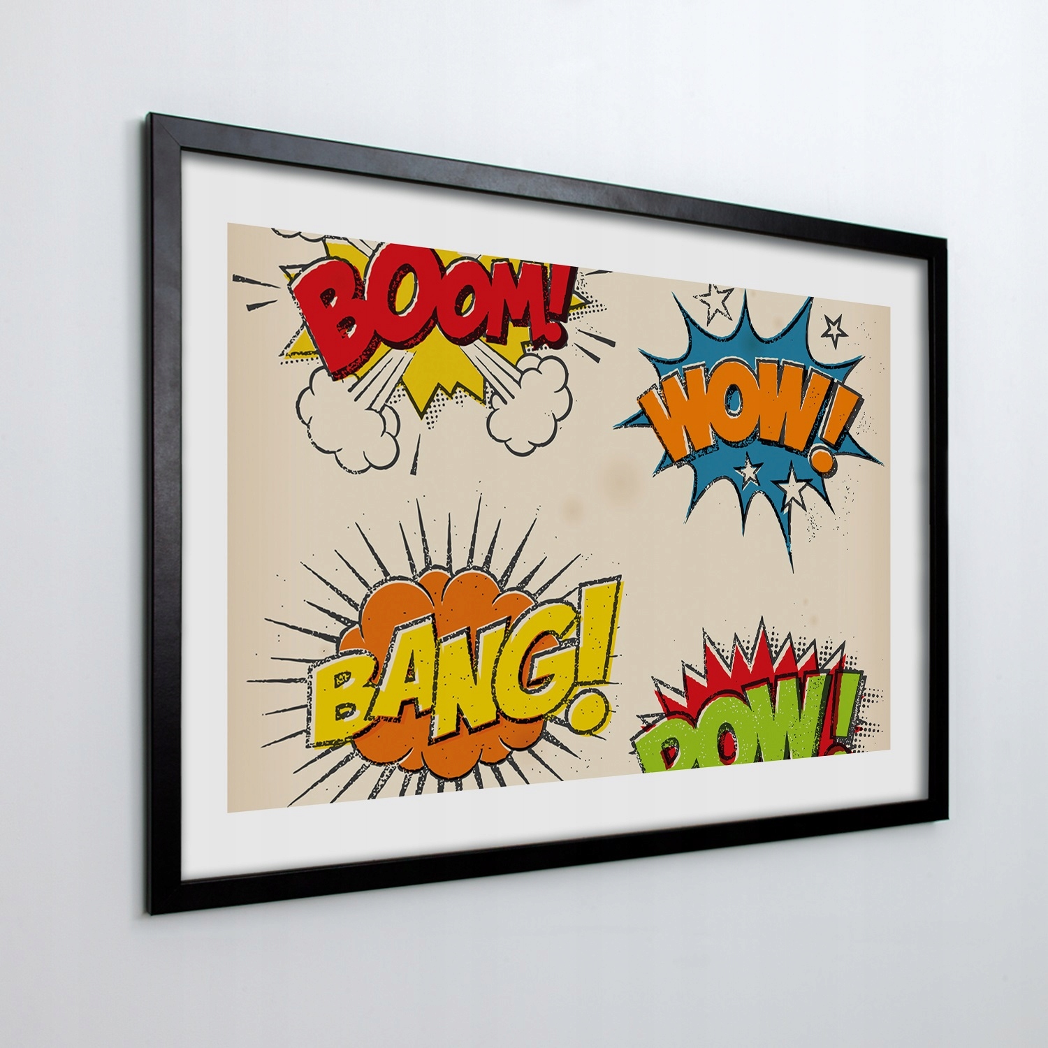 Obraz v rámu na zeď Dýmky myšlenky pop art 70x50