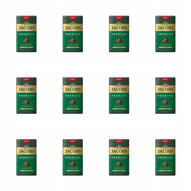 Jacobs Kronung Mletá káva 250 g X12
