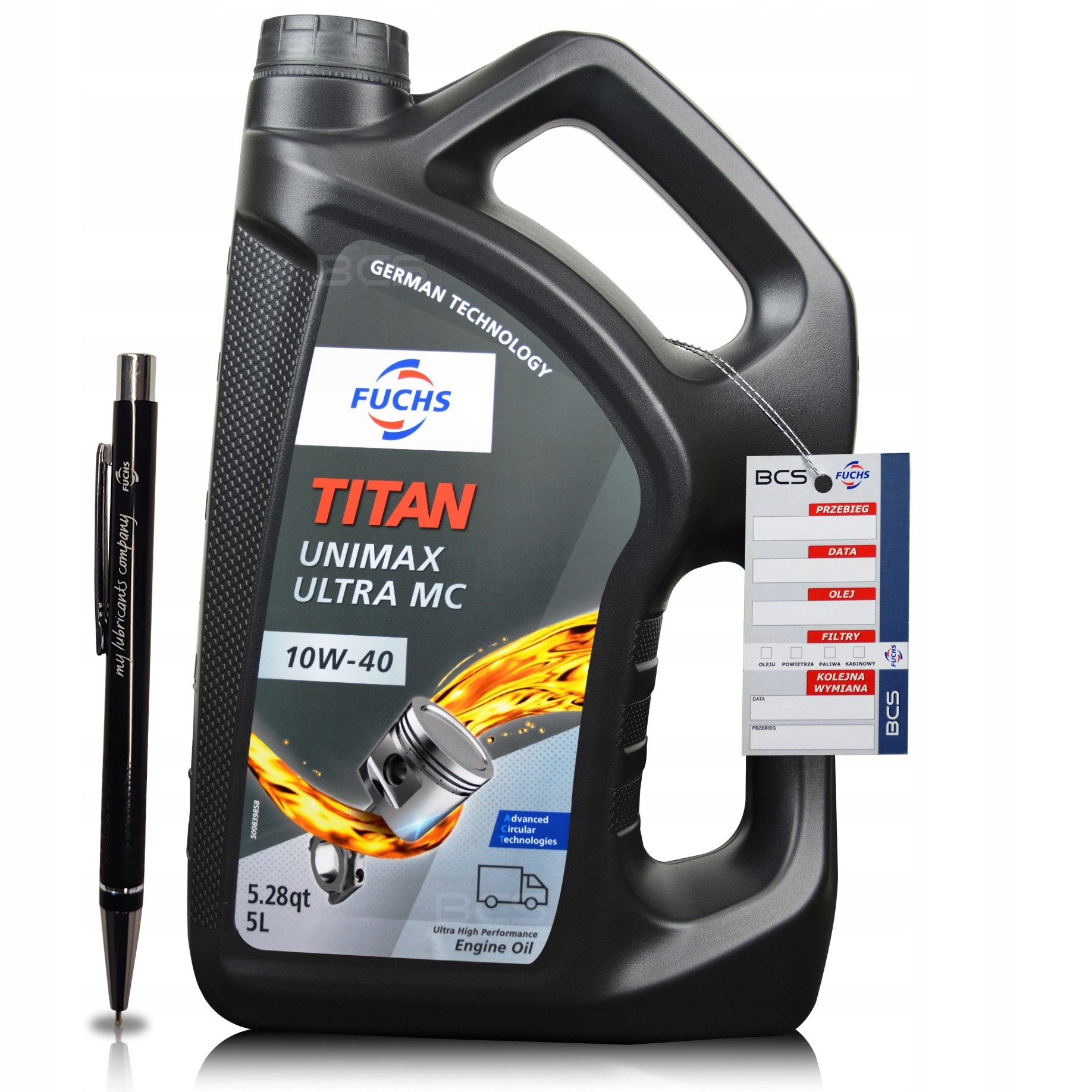 5 Litrów Fuchs Titan Unimax Ultra MC 10W40 Olej Silnikowy 5L