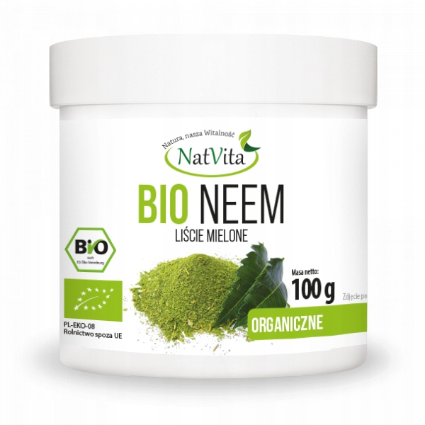 

Neem Bio liście mielone 100g NatVita