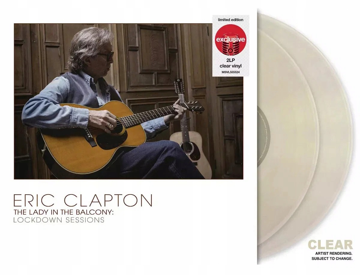 Eric Clapton The Lady In The Balcony: Lockdown Sessions Clear Winyl 2LP