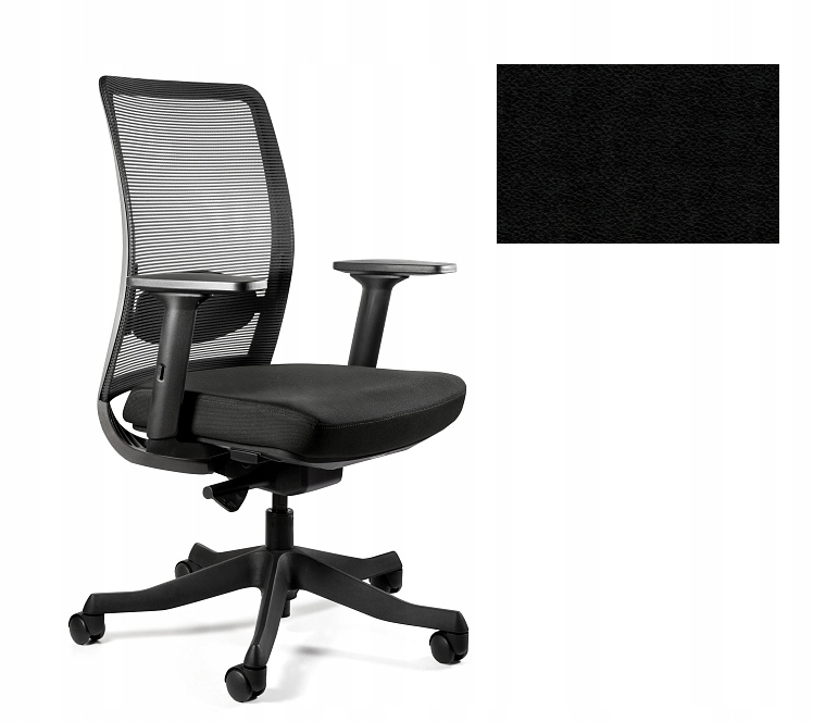 Unique Kancelářská židle Anggun M Šedá Síťovina/kůže