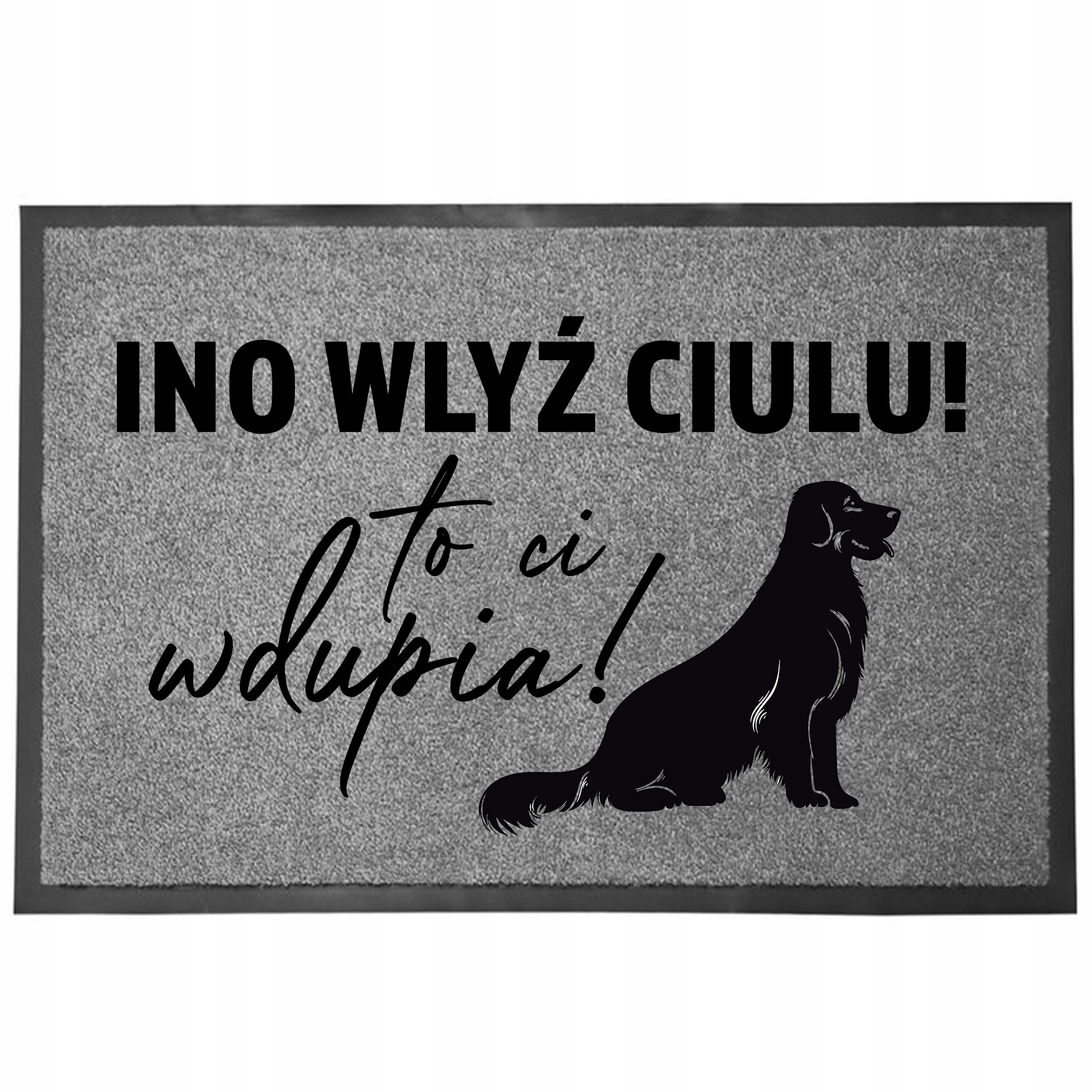 Vstupní Rohožka Do Domu Šedá Veselý Dárek Ciulu Je Pro Tebe