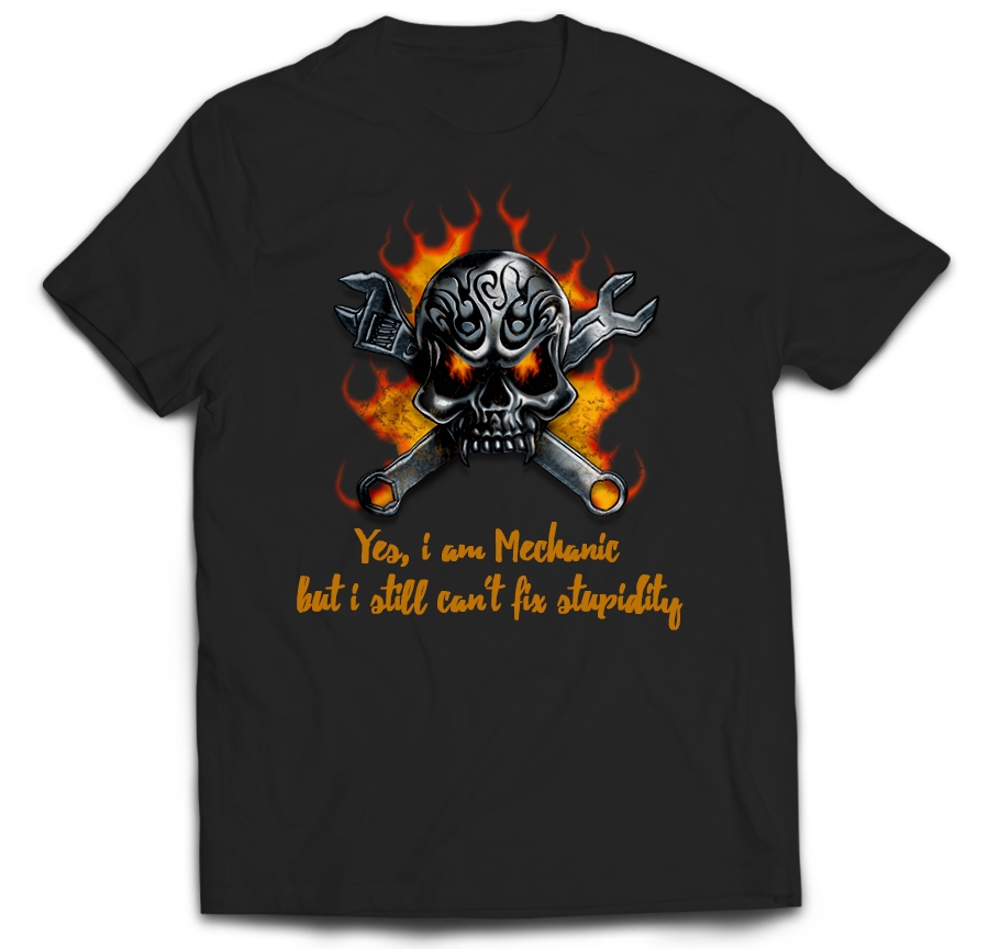 

Tshirt grafika prezent dla mechanika śmieszne 3XL