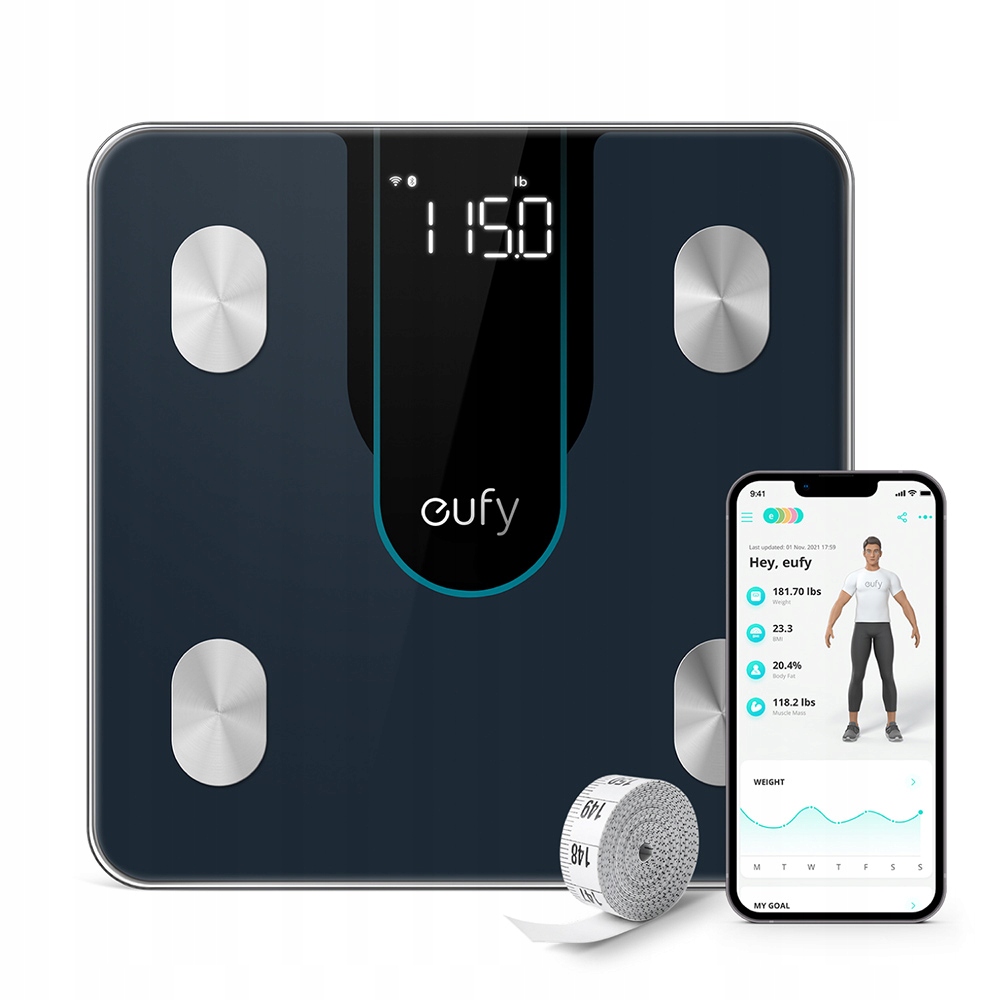 

Waga łazienkowa analityczna Eufy Smart Scale P2