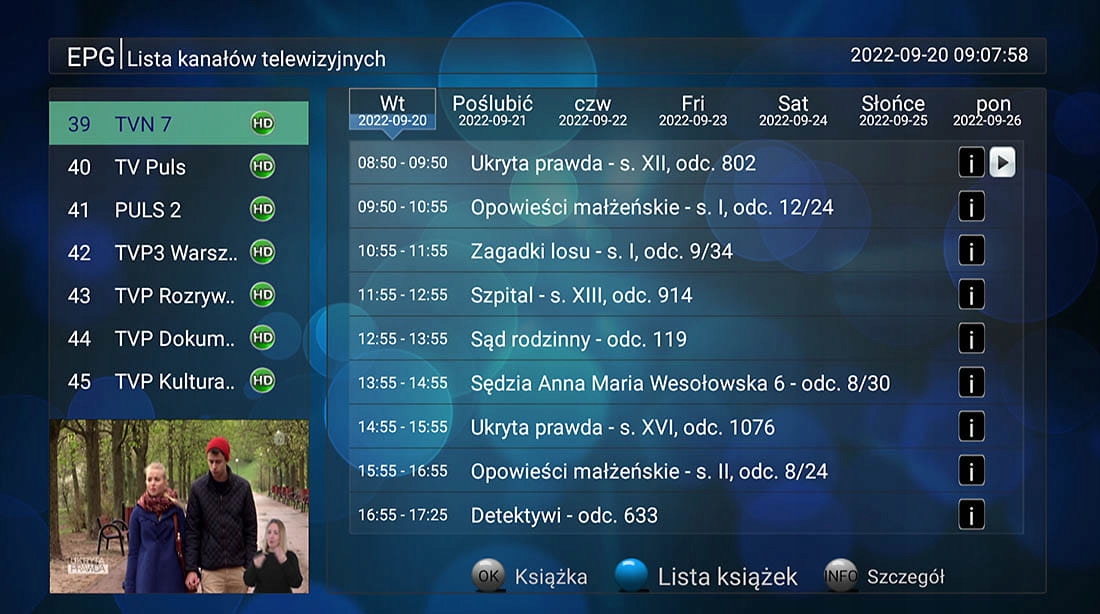 Tuner Openbox ForTe2 DVB-T2 4K Android H.265 HEVC Załączone wyposażenie Instrukcja obsługi Pilot Zasilacz