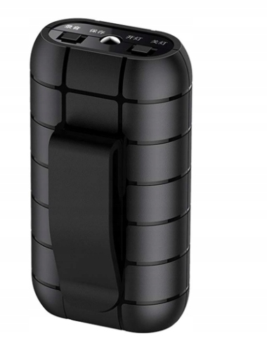 Diktafon digitální záznamník zvuku černý 8GB Usb Hd nahrávání mini