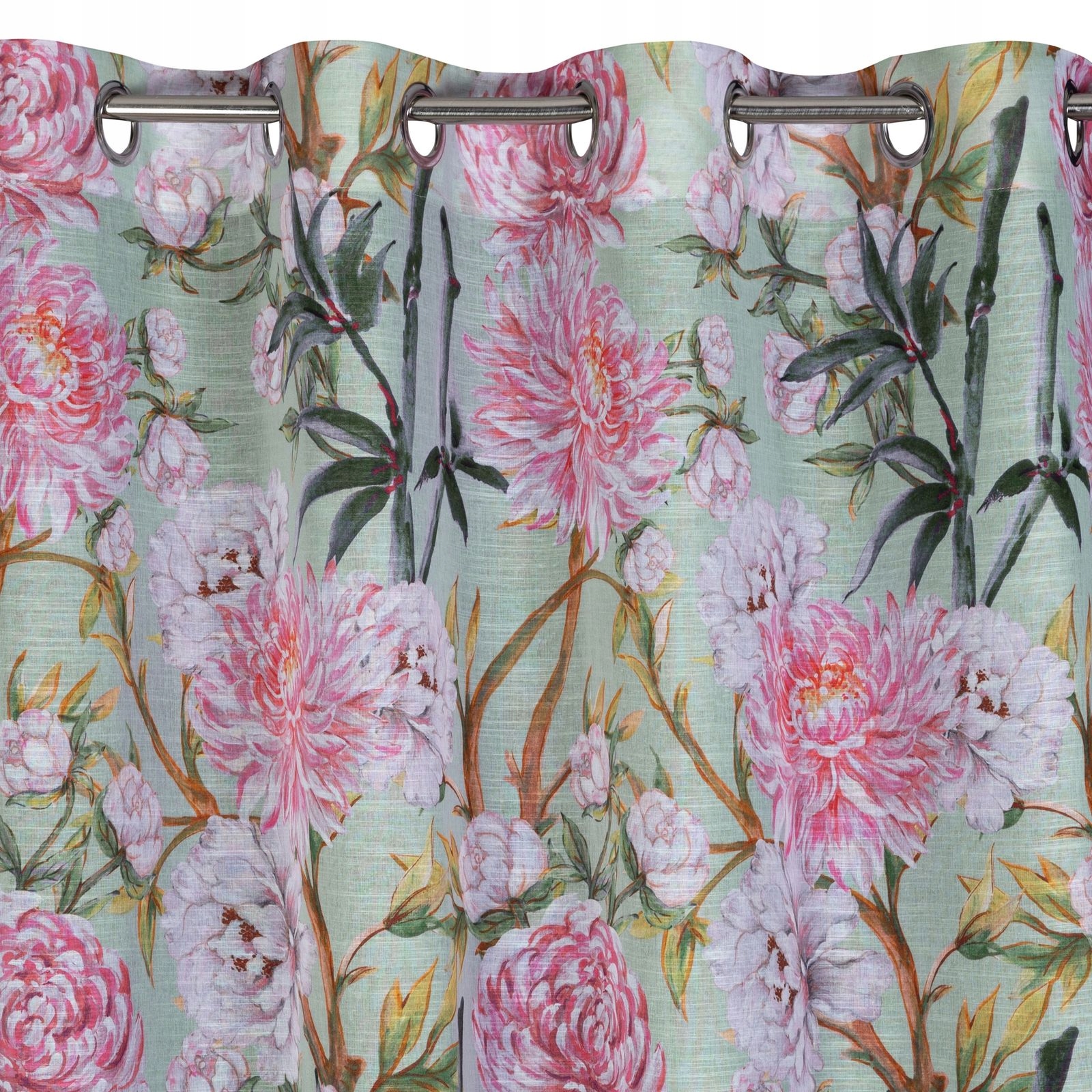 

Zasłona Piękna Ekskluzywna Etamina kwiaty kolory