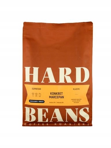 káva Hard Beans Konkrétní Marcipán 1 kg Espresso