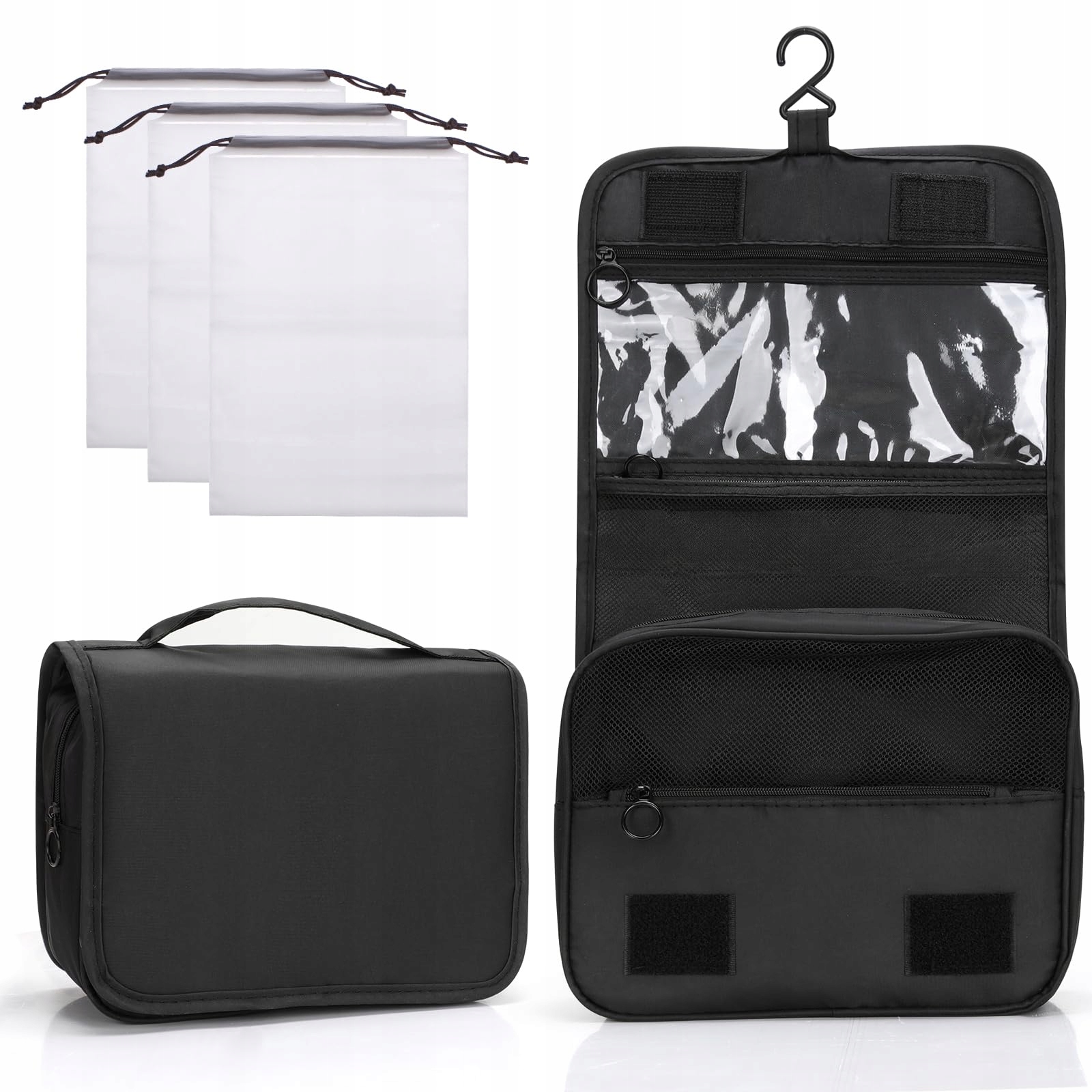 Zivacate Voděodolná závěsná kosmetická taška s organizérem na cesty