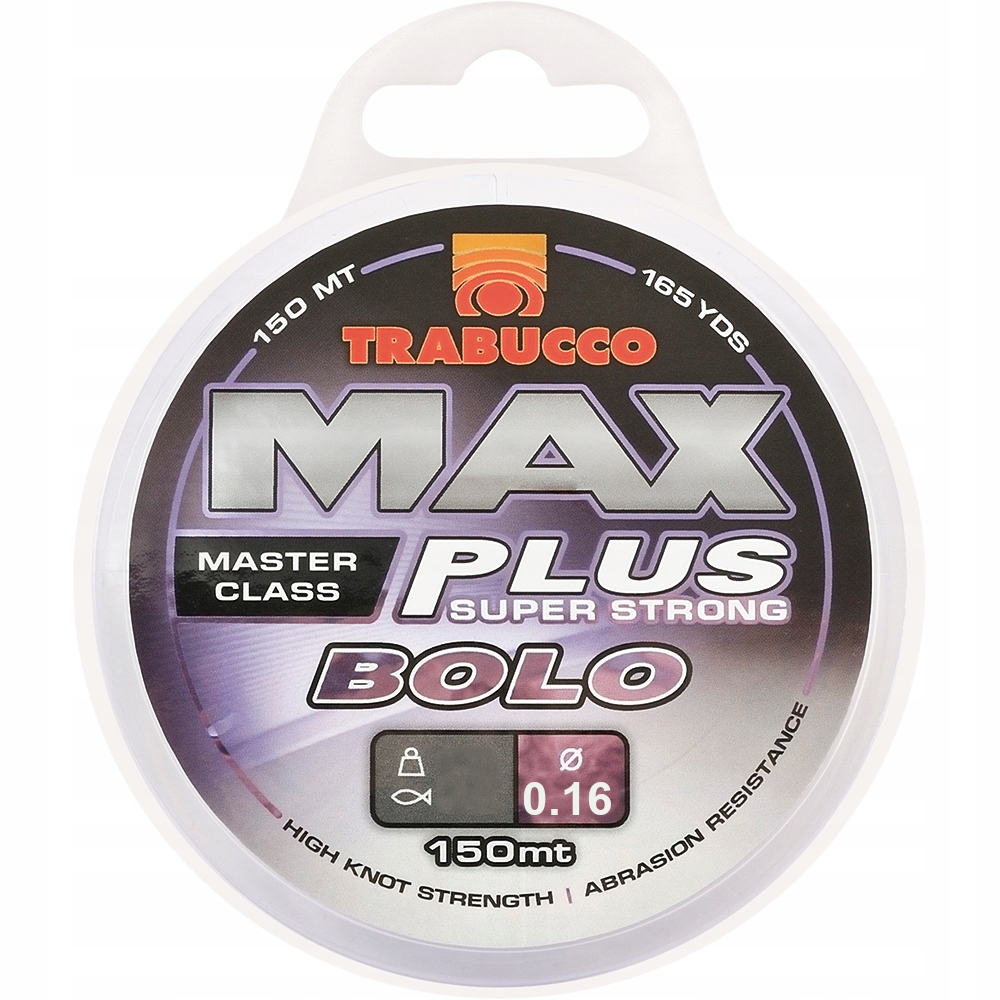 Żyłka Trabucco Max Plus Bolo 0,16 mm 150 m na bolonkę spławik uniwersalna