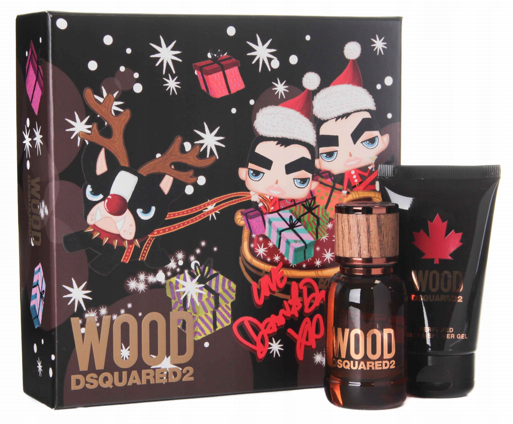 Zestaw Dsquared2 Wood Pour Homme 2018 edt żel pod prysznic