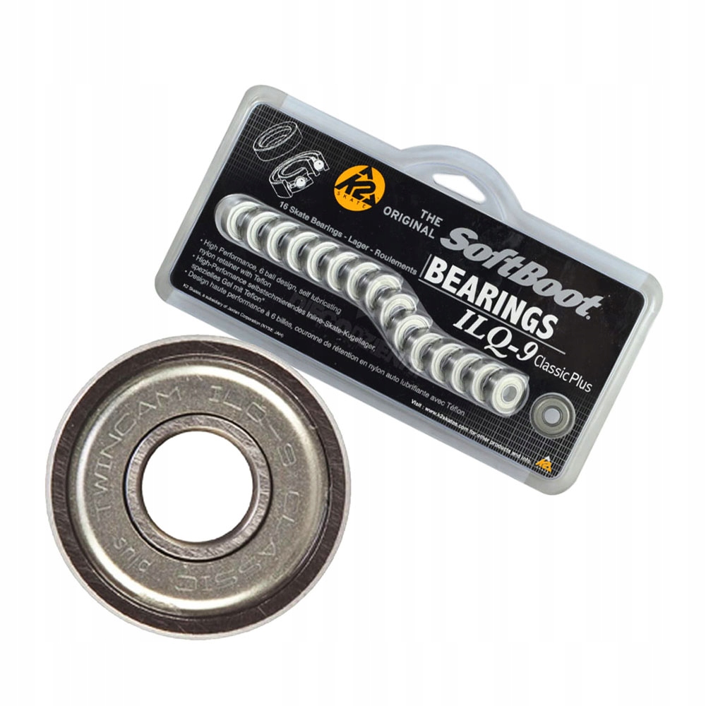 Ložiska pro kolečkové brusle K2 Twincam Ilq 9 Classic Plus 16 ks