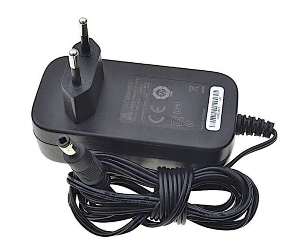 

Zasilacz wtyczkowy Umec impulsowy 12V 30W 2,5A
