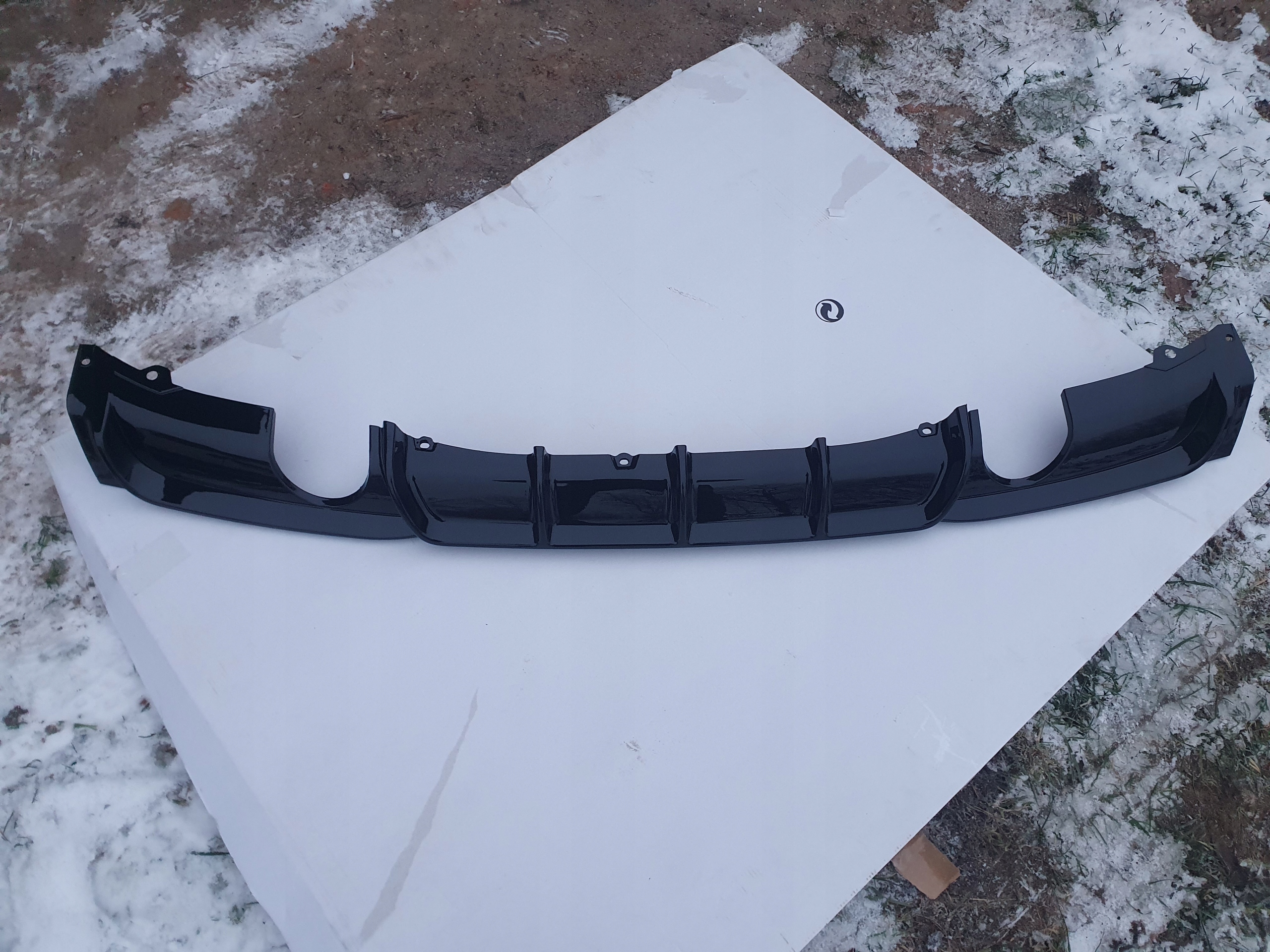 Dyfuzor DOKŁADKA Tył BMW F30 F31 czarny połysk Producent części Inny