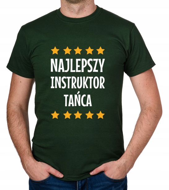 

koszulka Najlepszy Instruktor Tańca prezent