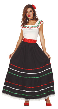 Kostým Mexičanka Šaty mariachi Cikánka L