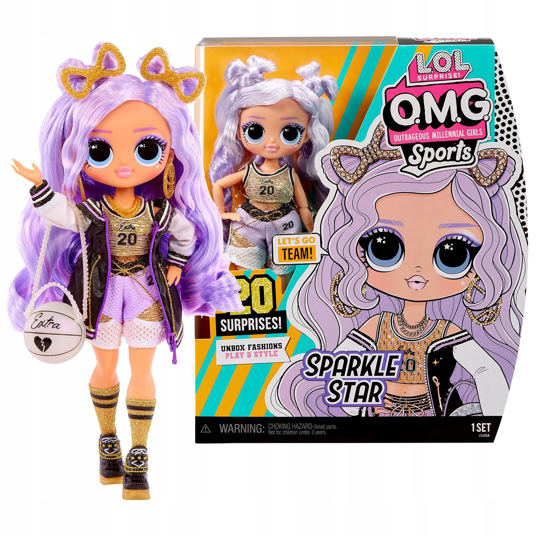 Lol Surprise Omg Sports Lalka Sparkle Star 584230