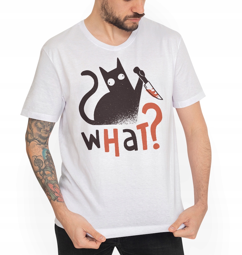 

Koszulka z kotem Wybór Wzorów Koty T-shirt