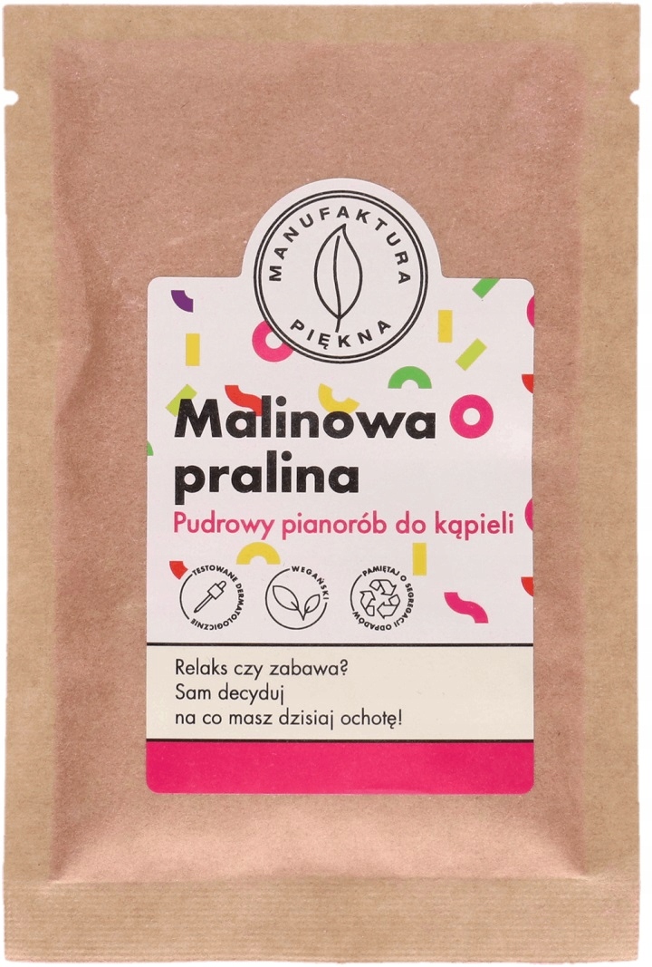 MANUFAKTURA PIĘKNA pianorób do kąpieli Malina