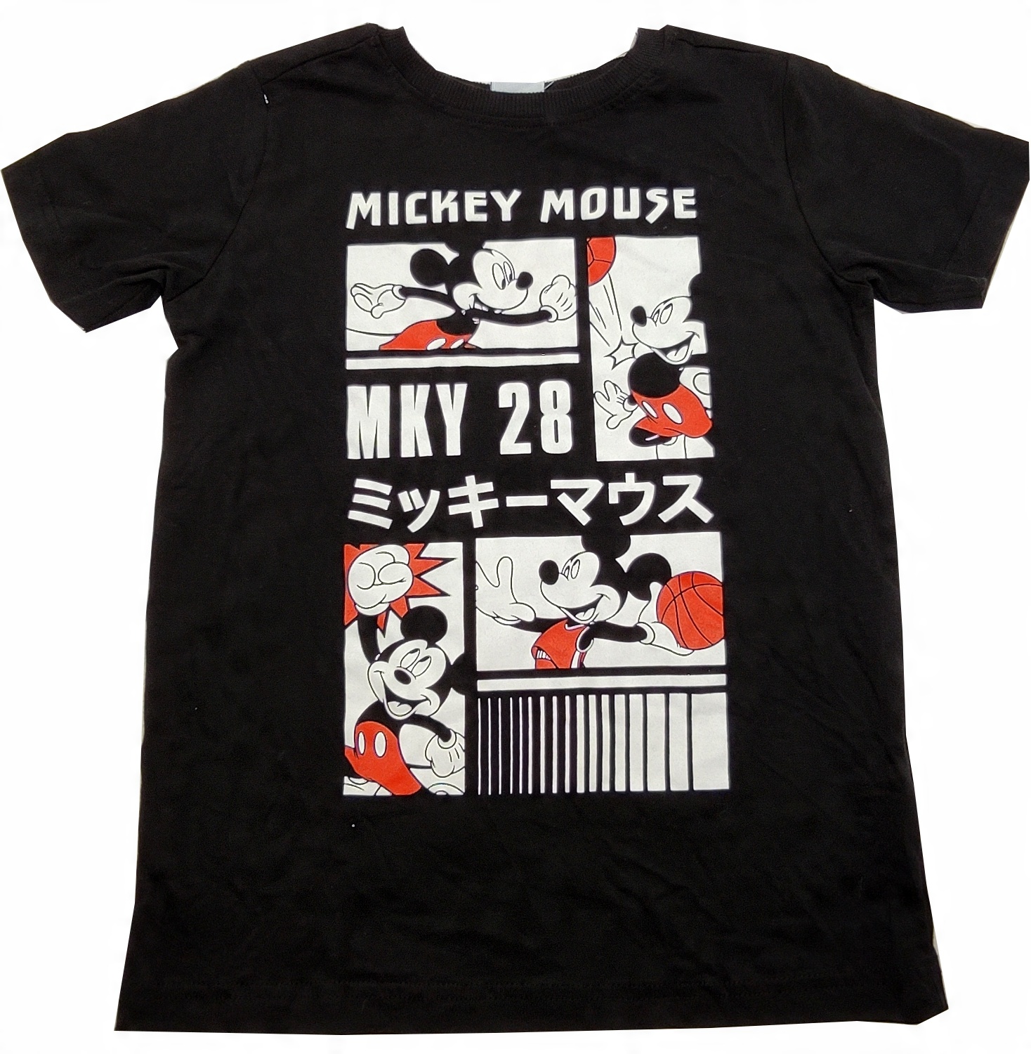 

Koszulka t-shirt chłopięcy Myszka Miki czarna 140