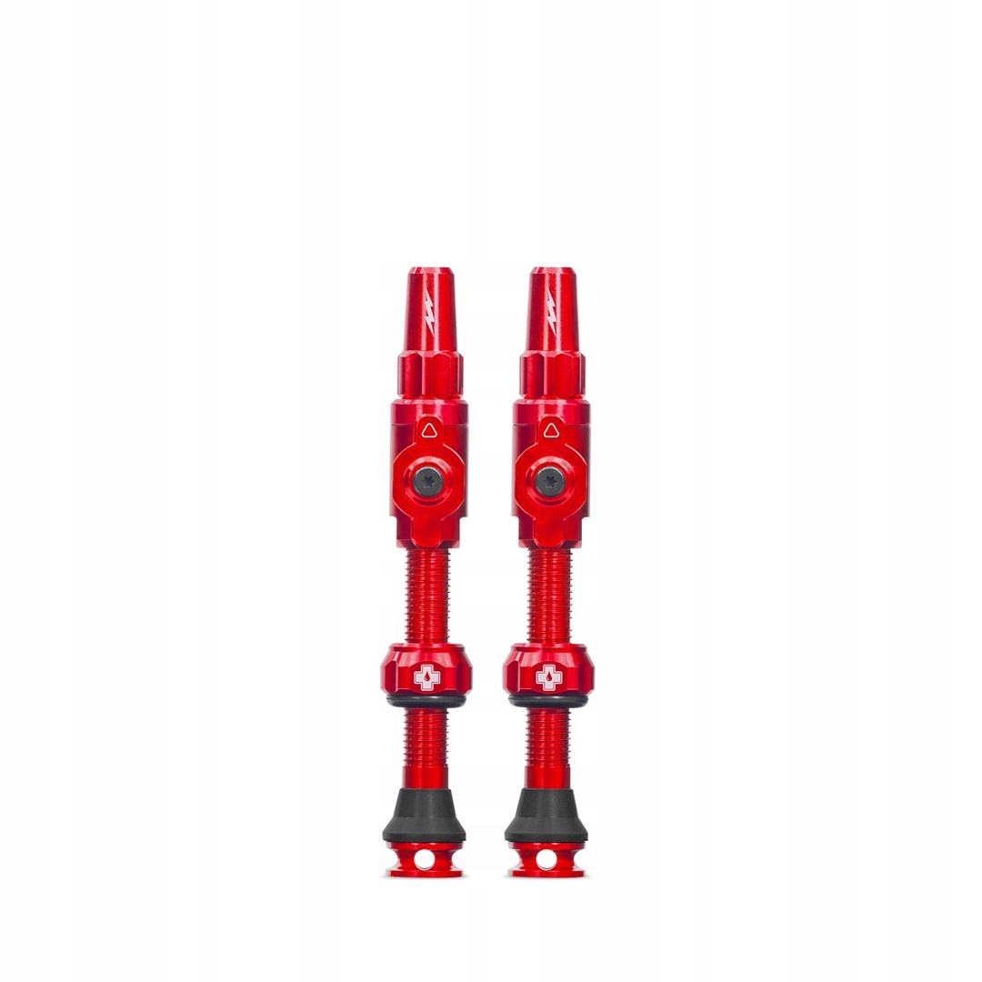 Muc-off Big Bore Lite 45 mm Red Bezjádrové ventily Tubeless 45 mm Červená