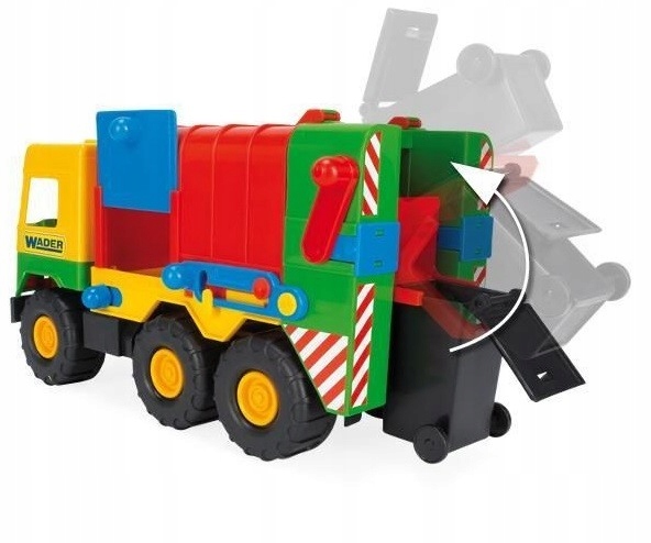 ŚMIECIARKA WADER CITY TRUCK MIDDLE TRUCK SUPER!!! Marka Wader