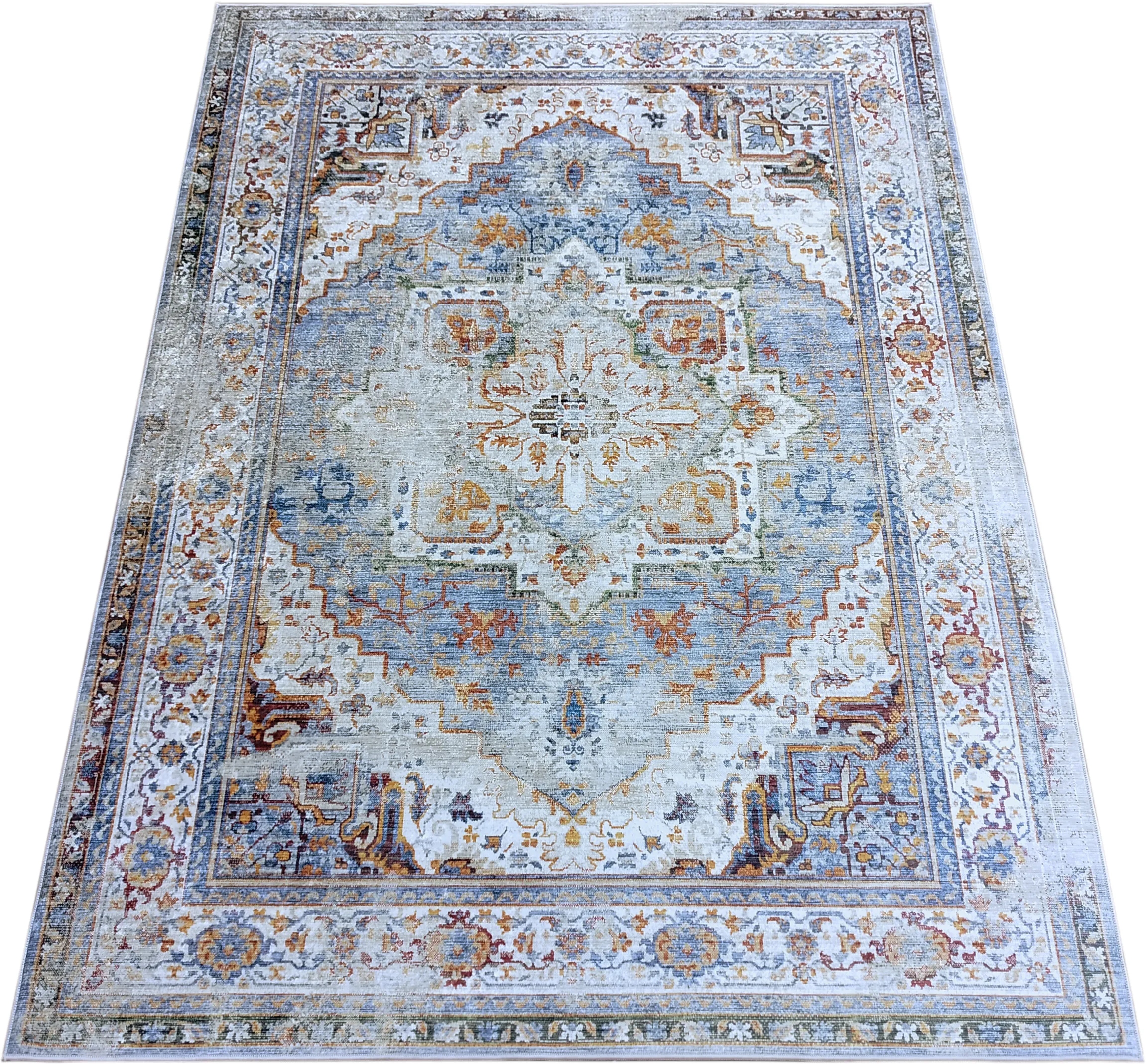 Koberec 140x190 Protišmykový Vintage Klasický Do Obývačky