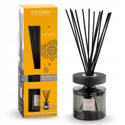 Difuzér s vůní do interiéru domu, olej s tyčinkami do obývacího pokoje 200 Ml Ambre
