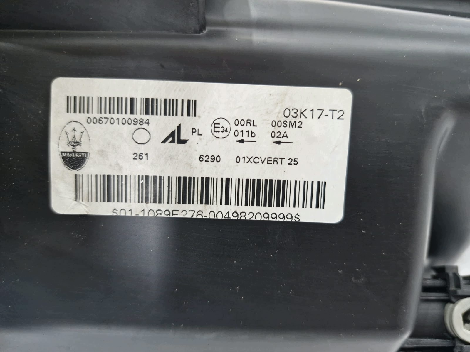 light right Maserati Ghibli M157 LIFT FULL LED
