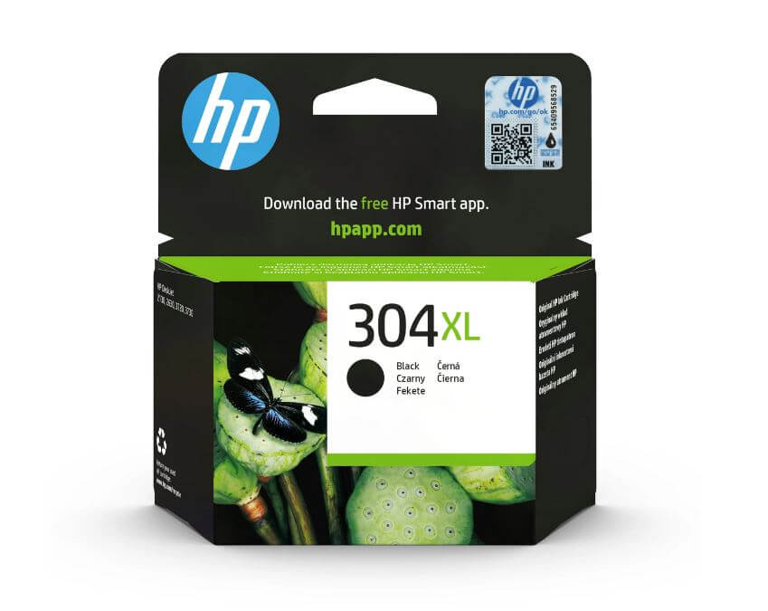 Inkoust Hp 304XL N9K08AE 5,5ml K Originál Deskjet 2620 2630 3720 3730 3760