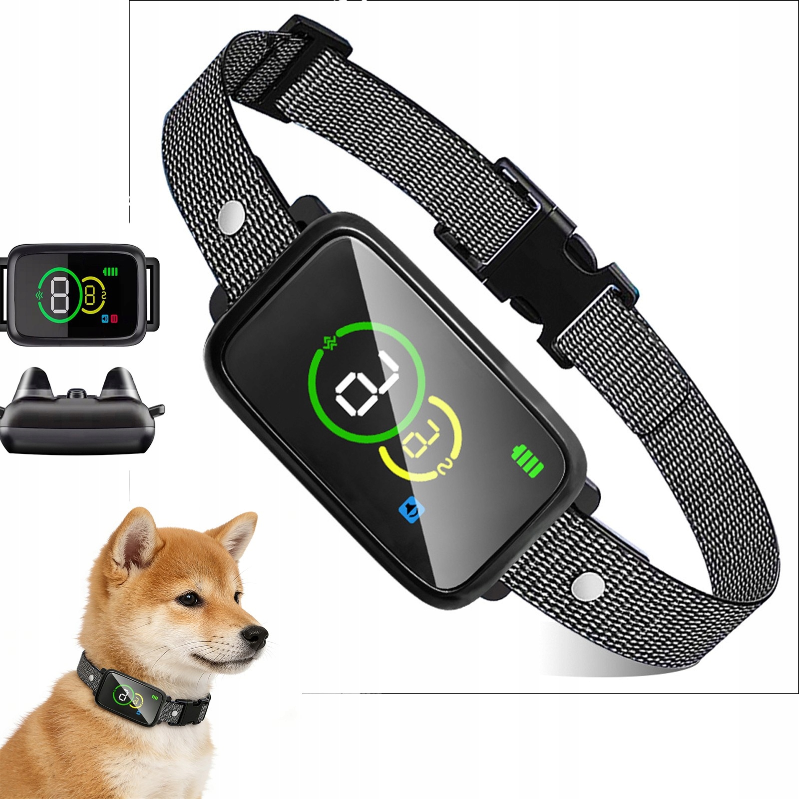 Elektrický Obrok Proti Štěkání 7 Úrovní Tichý Obrok Tréninkový IP67 Nastavitelný