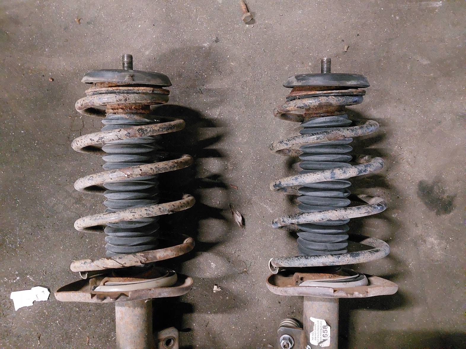 shock absorber spring swing left right front CITROEN C4 PICASSO