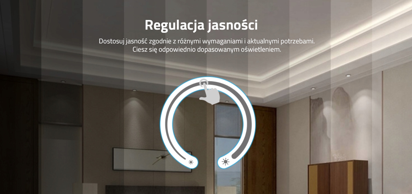 Pilot panel okrągły do oświetlenia LED mono BIAŁY Milight Miboxer Typ pilot