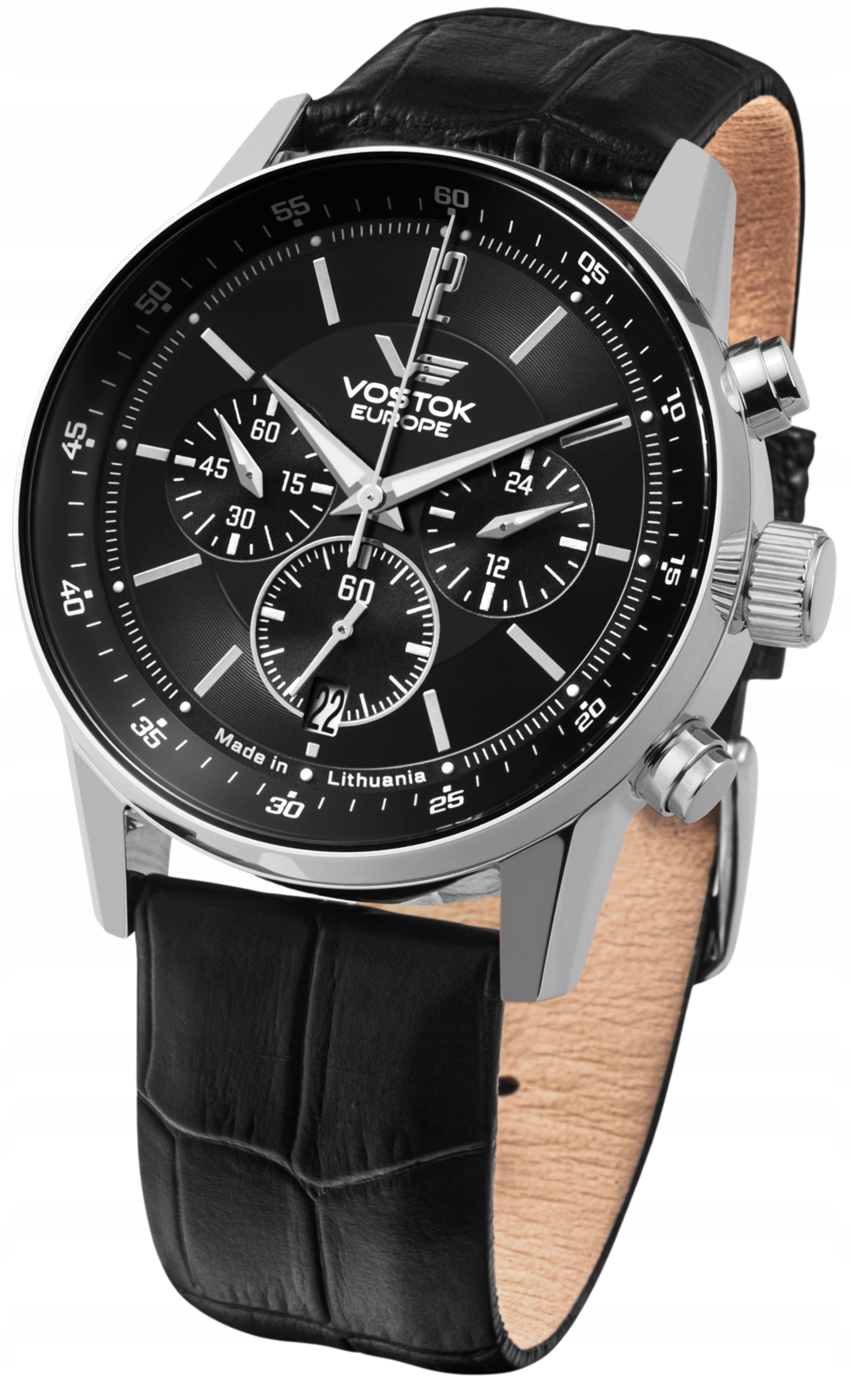 Nový originální náramek Vostok Europe VK63-560A690 Limousine GAZ-14 Quartz