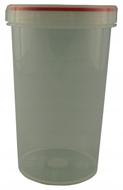 

Pojemnik Zakręcany Do Żywności Z Uszczelką 0,6 L