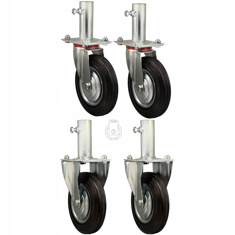 68stgu200/40 Kolečko fi 200 lešení komplet 4 ks