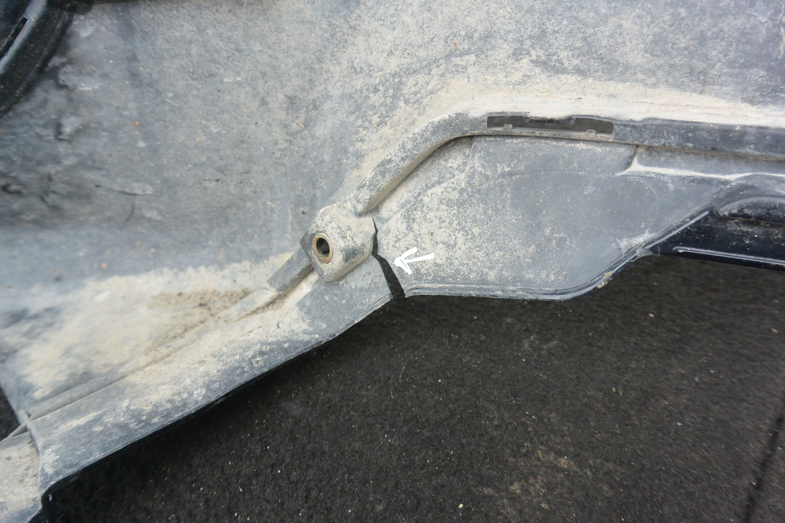 bumper rear part rear HONDA CRV 2017-2019R