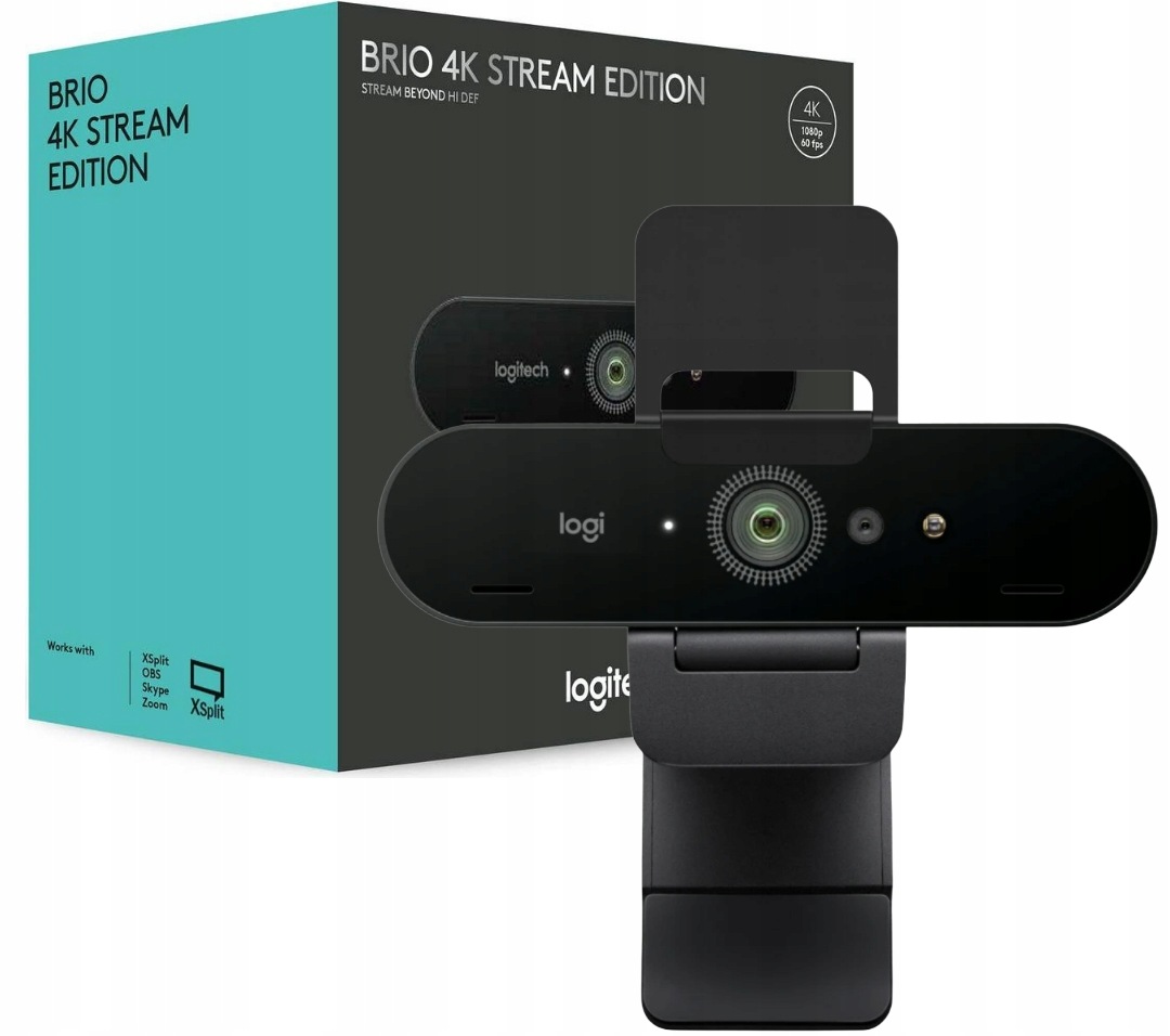 Logitech Webkamera Brio 4K Box 13MP 90 Fps Usb-c Profesionálna