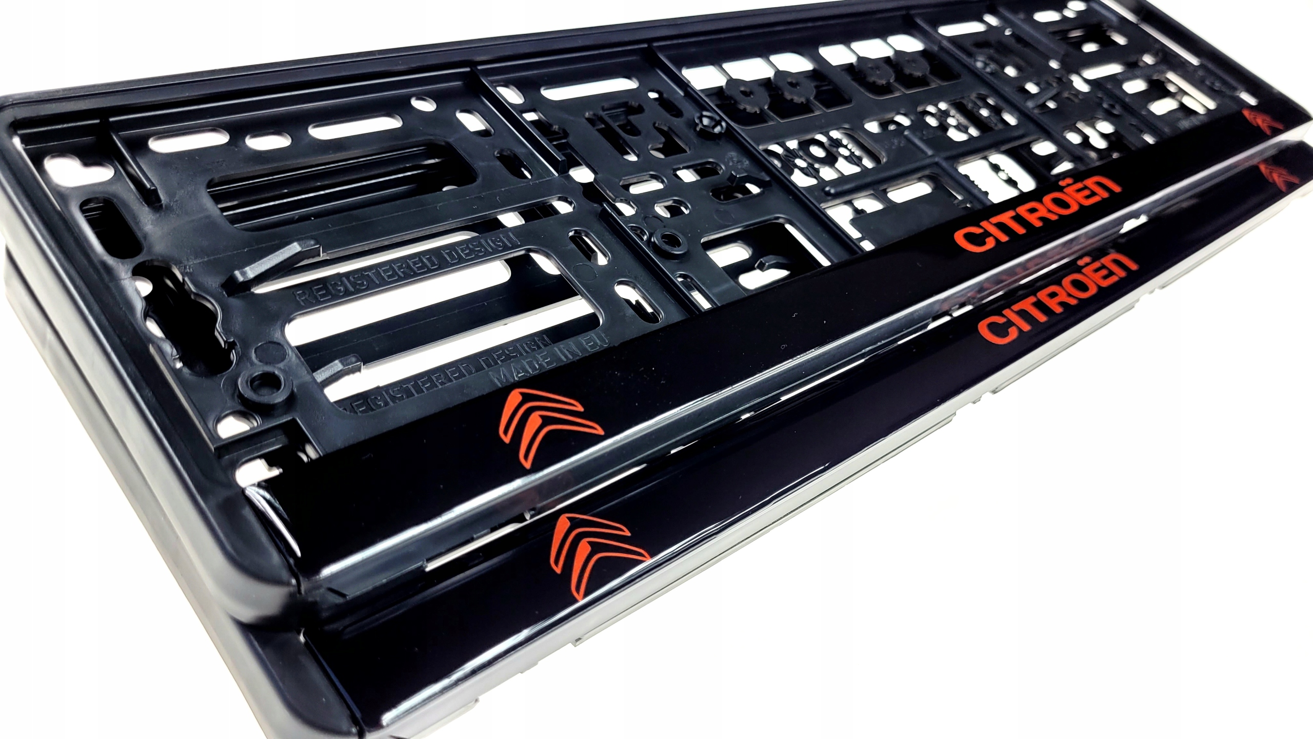 Ramki do tablic rejestracyjnych Citroen Żelowe 2 sztuki