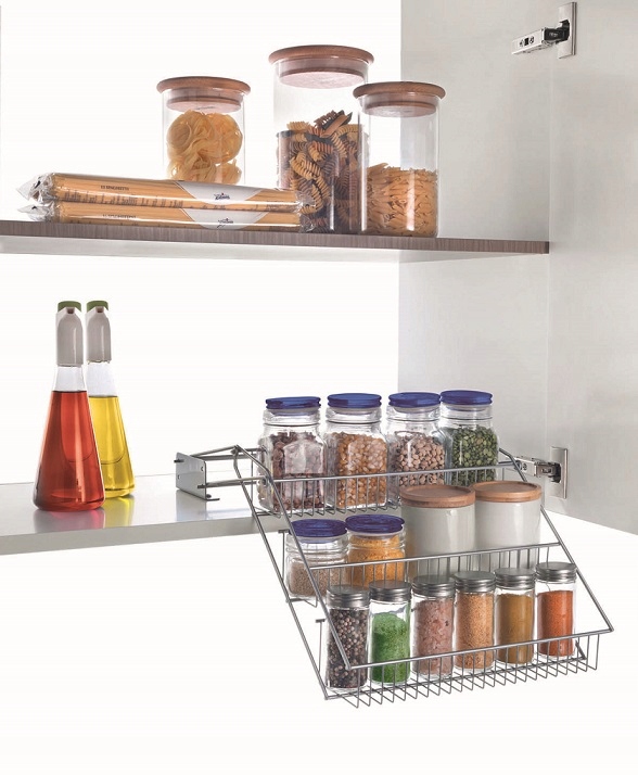 ORGANIZER CARGO KOSZ WYSUWANY PÓŁKA SZAFKA SWISS Producent Metaltex