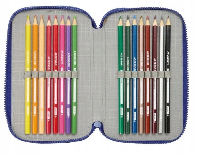 PIÓRNIK FCB trzykomorowy FC BARCELONA 710 Kolor Odcienie czerwieni Odcienie niebieskiego