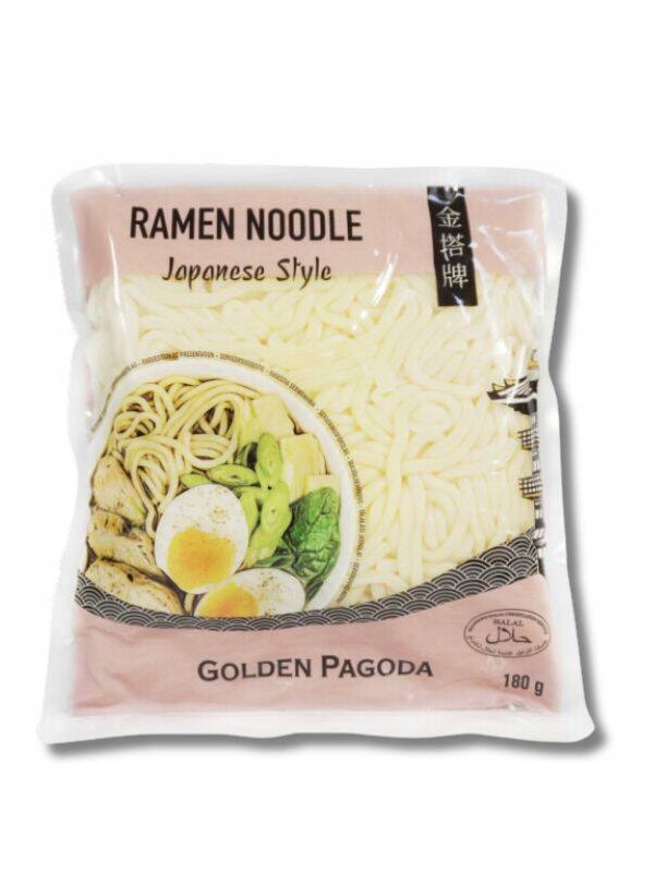 Čerstvé japonské těstoviny ramen připravené k polévce halal golden počasí 180 g