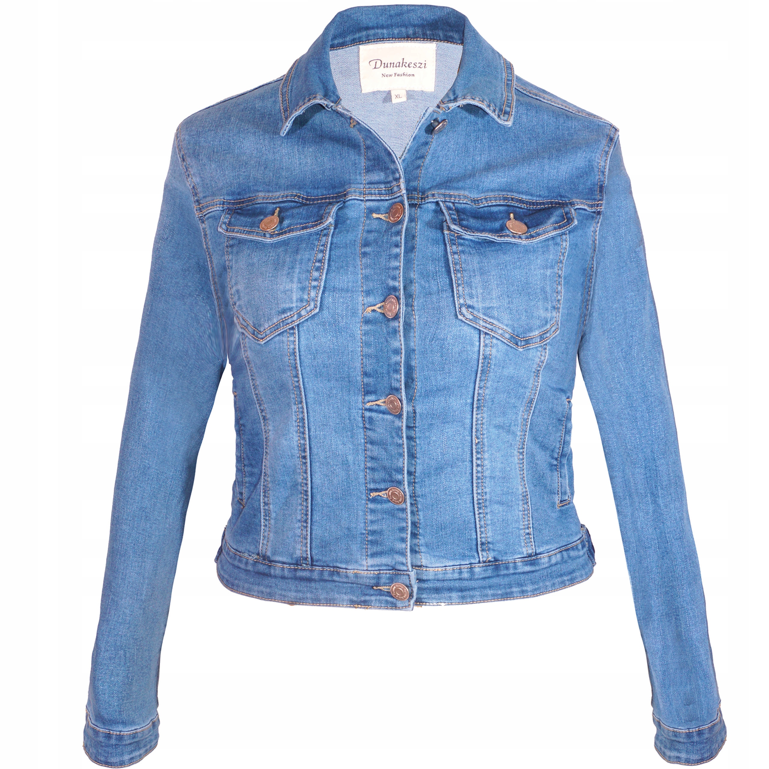 Damska Katana kurtka Jeansowa Krótka bawełna 36 S