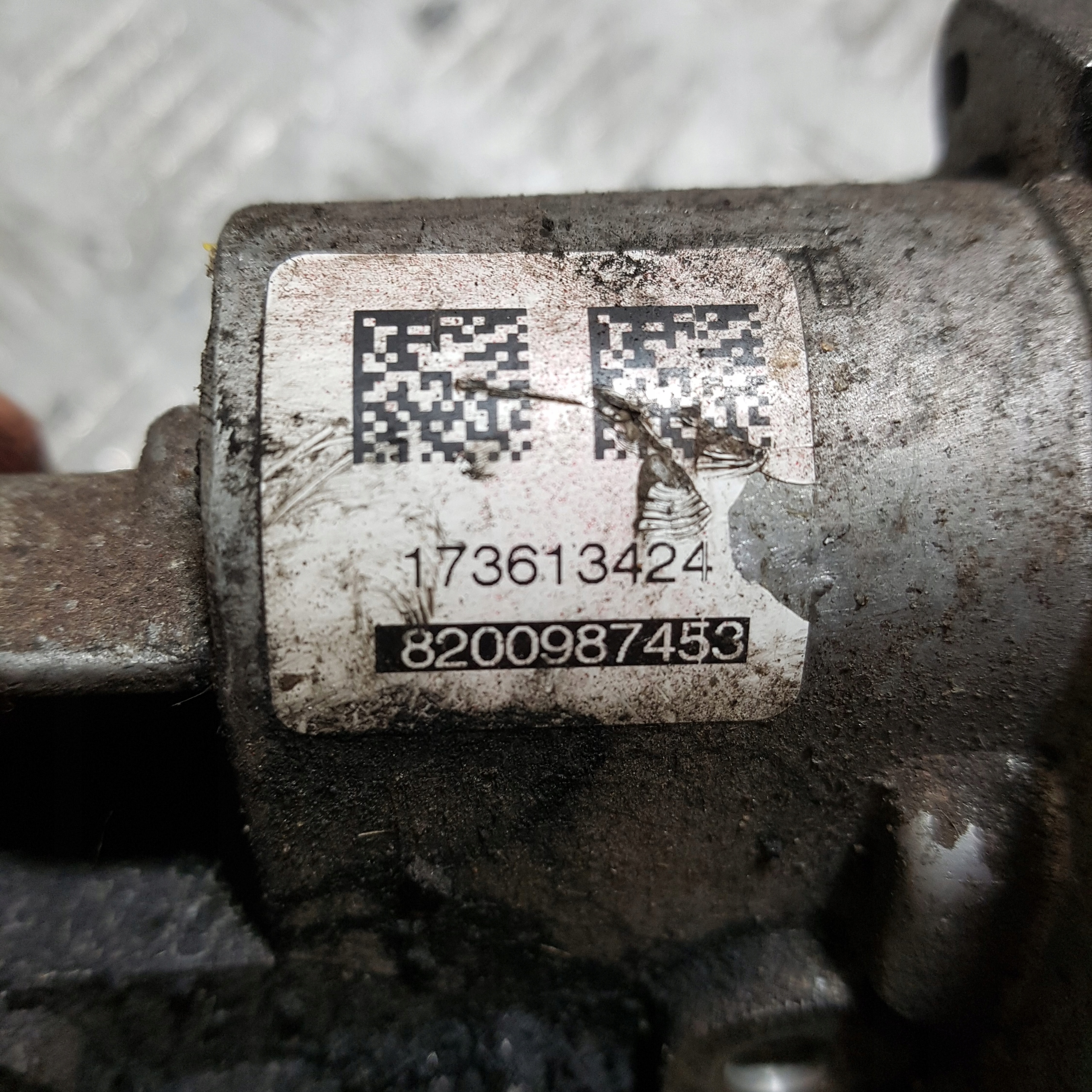 throttle flap RENAULT MASTER 3 8200987453J