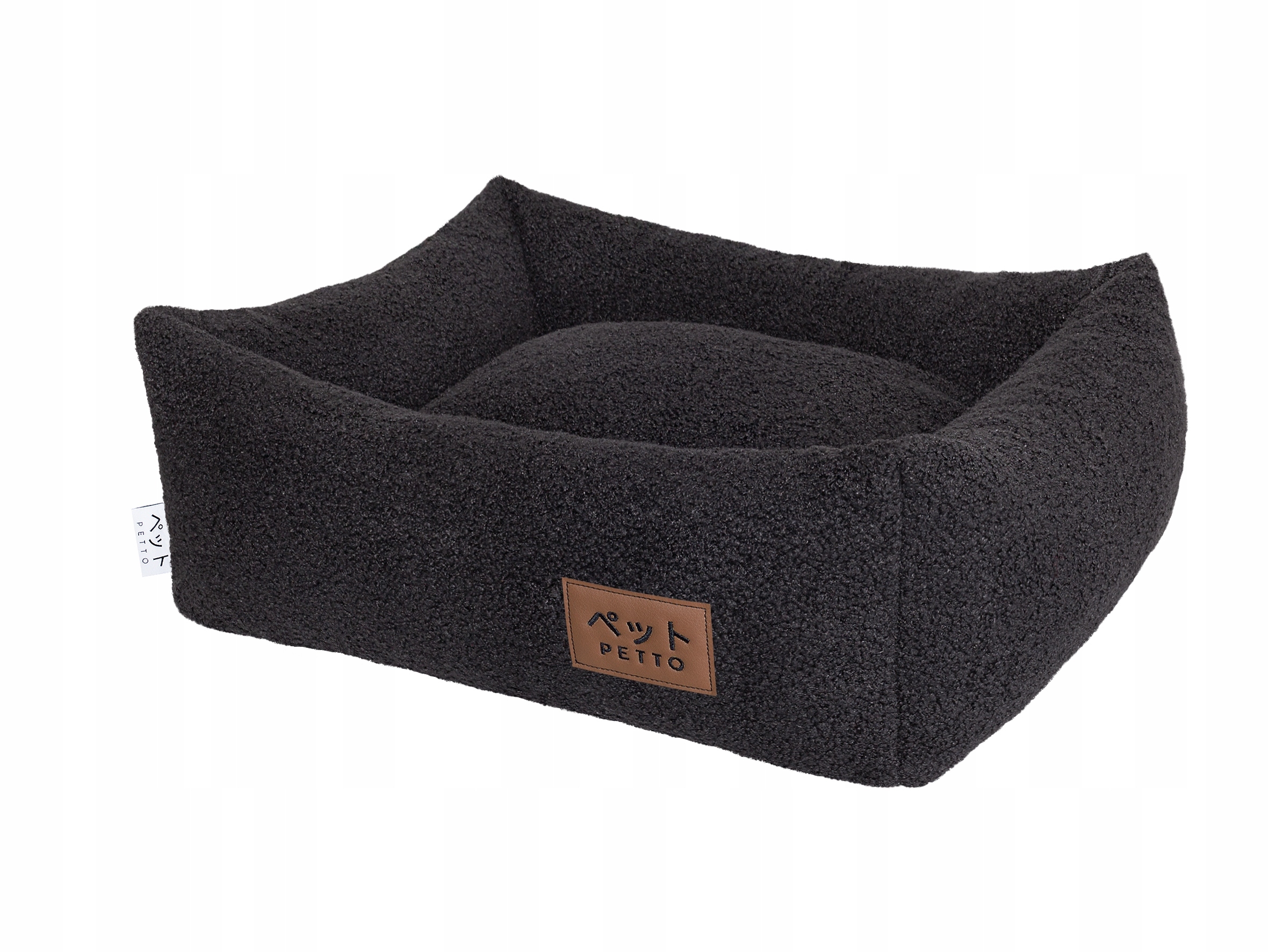 Levně Petto Pelíšek Osaka Cozy pro psy černá L 115/90 cm