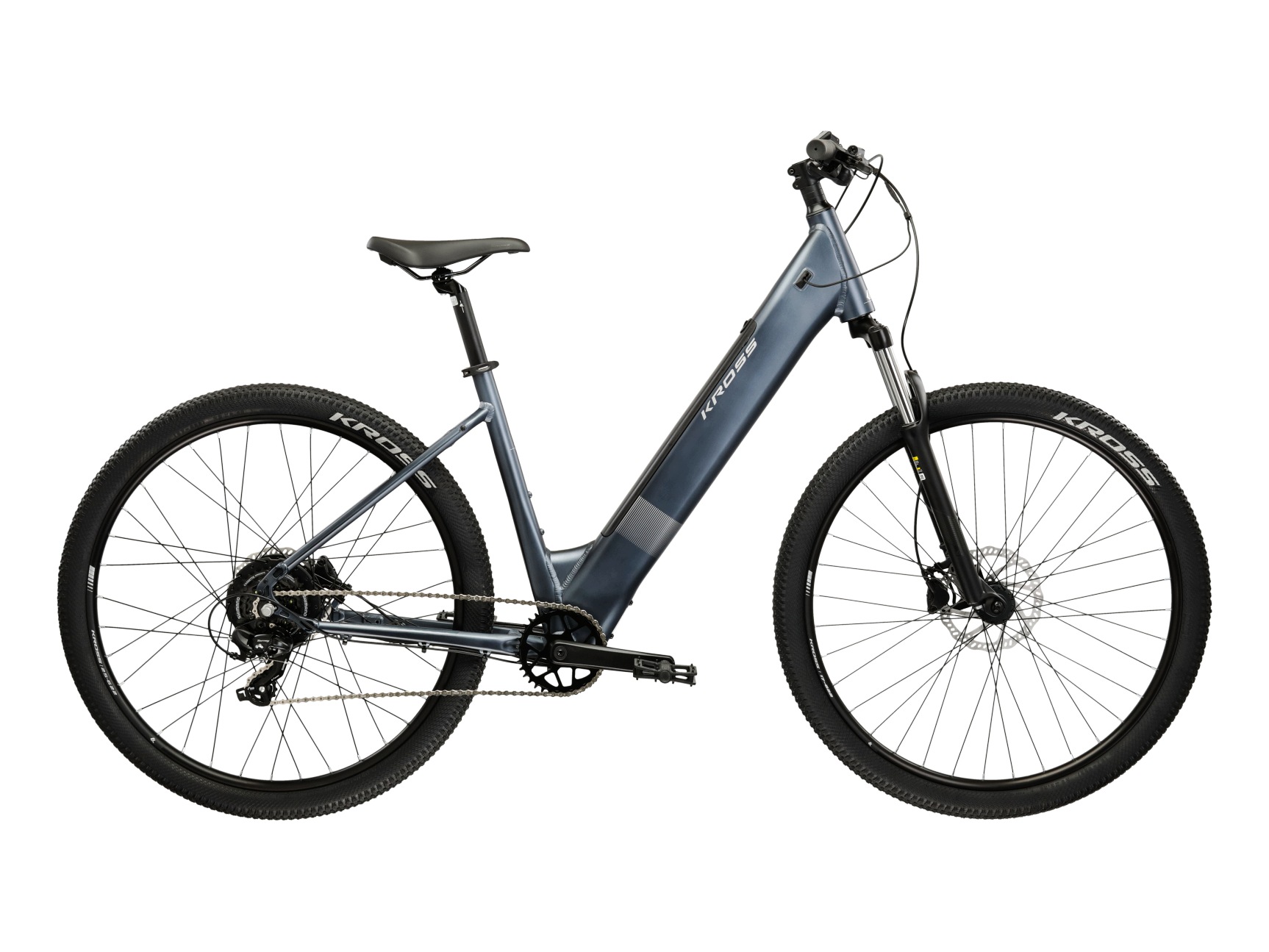 Rower elektryczny Kross Solar Boost 1.0 Ls rozmiar L Grafitowy